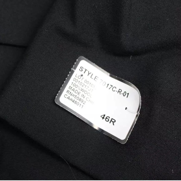 Neil Allyn Wool 6-Button Peak Lapel Tail Coat - Picture 5 of 5